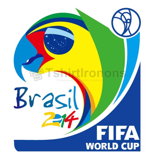 FIFA World Cup T-shirts Iron On Transfers N2055 - Click Image to Close